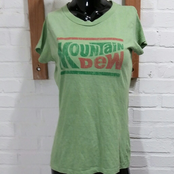 mountain dew Tops - Girls Mountain Dew Shirt mountain dew Tops - Girls Mountain Dew Shirt